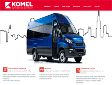Tablet Screenshot of komel.ba